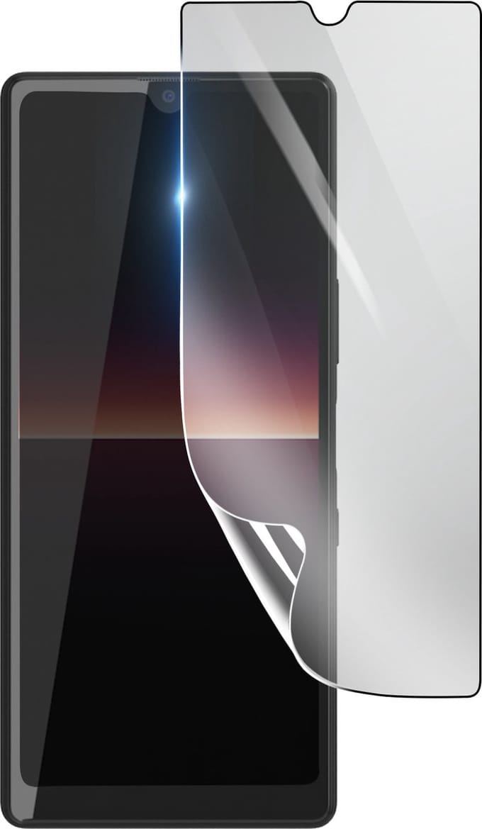 3mk, Geschikt voor Sony Xperia L4, Schokbestendige Hydrogel Screenprotector, Transparant