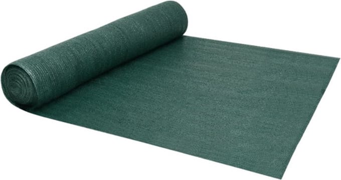 vidaXL - Privacynet - 195 - g/m² - 1x50 - m - HDPE - groen