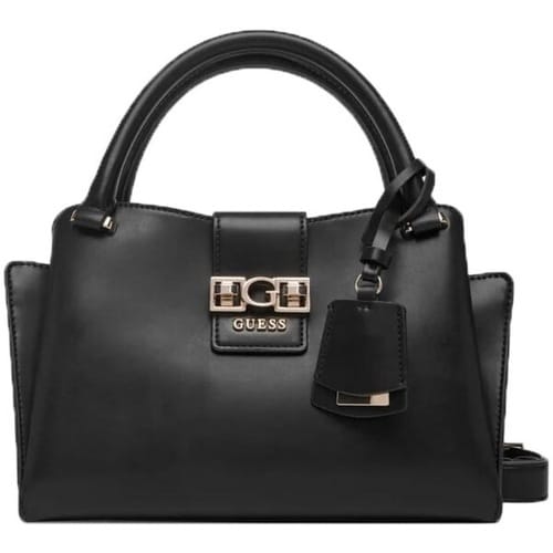 GUESS handtas schoudertas Jane Satchel Black zwart