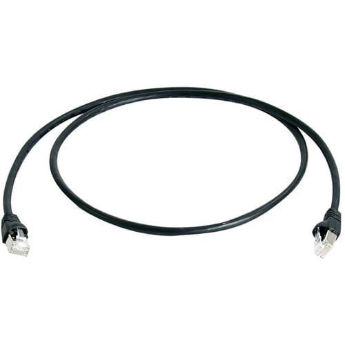 Telegärtner Cat.7 MP8 FS 600 LSZH 10.0m netwerkkabel 10 m Zwart