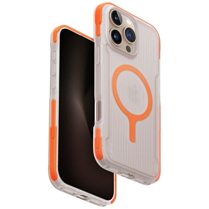 UNIQ Combat Active Serie - MagSafe Hoesje - iPhone 16 Pro Max - Pomarańczowy