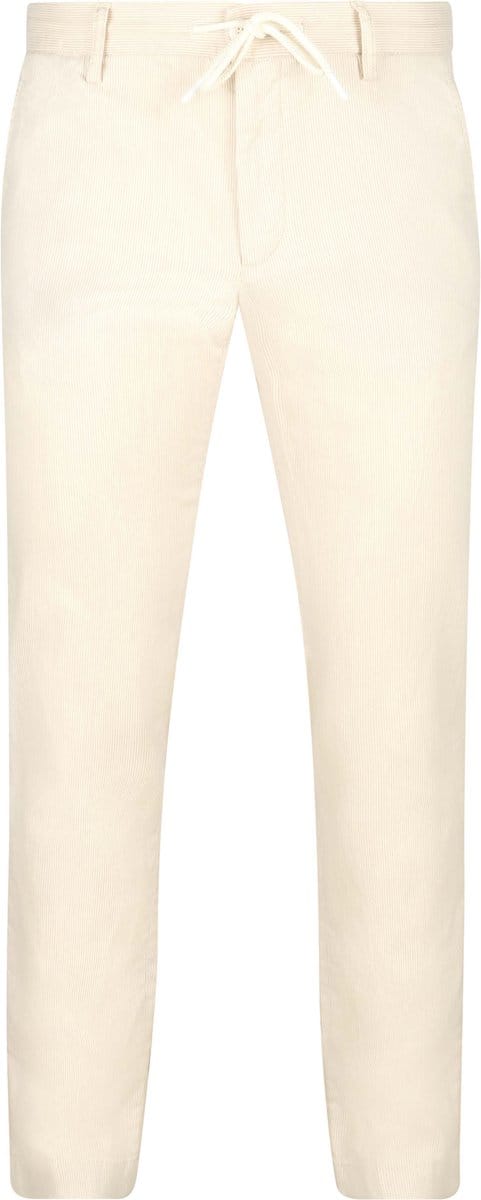 Alberto Broek Jump Stripe Ecru - Maat W 33 - L 32 - Heren - Chino