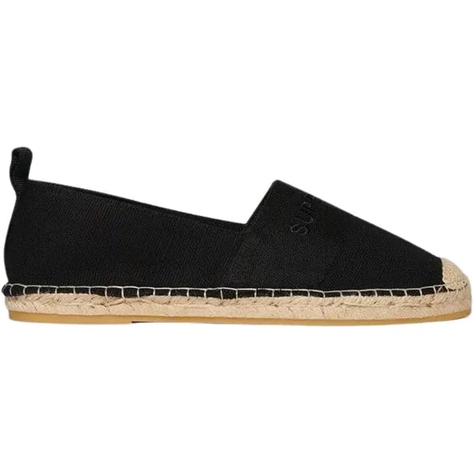 Superdry Canvas Espadrilles Zwart EU 40 Vrouw