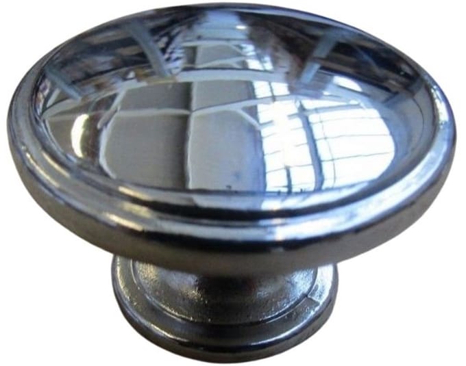 Oxford Round Cabinet Knob Polished Chrome 38mm