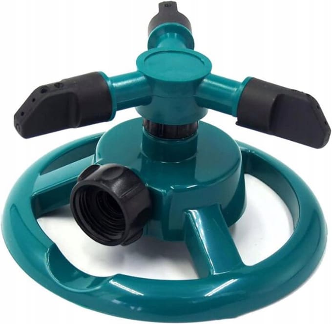 ROTERENDE AUTOMATISCHE 360 TUIN DRIE-ARMSPRINKLER