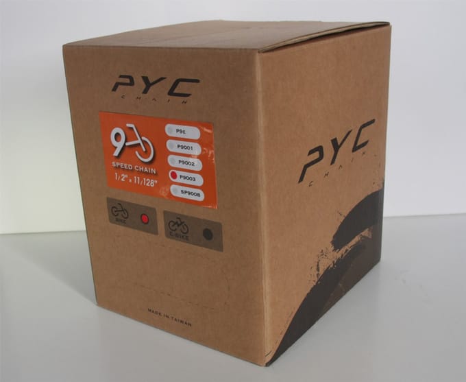 PYC P9003 Serie - Fietsketting - 30m Rol - 25 Stuks Spineks