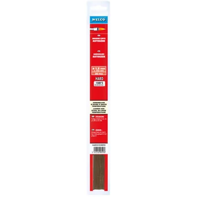 Welco Hardsoldeerstaven Autogeen Staal/ijzer 20 Stuks
