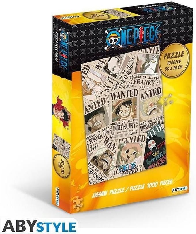 ONE PIECE -  Puzzel 1000 stukjes - Wanted