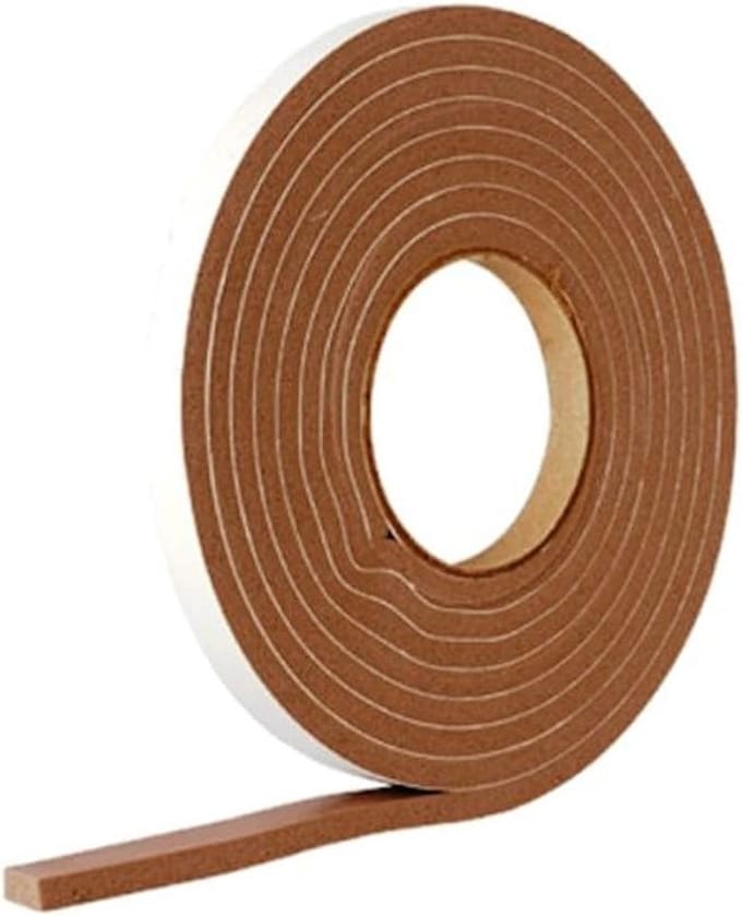 Tochtstrip - isolerende tochtstopper - deurstrip