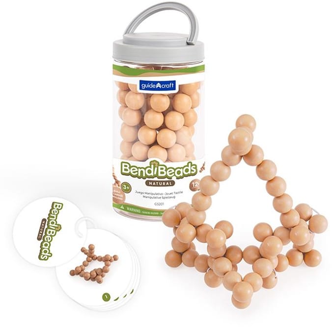 BendiBeads naturel - GuideCraft - vanaf 3 jaar