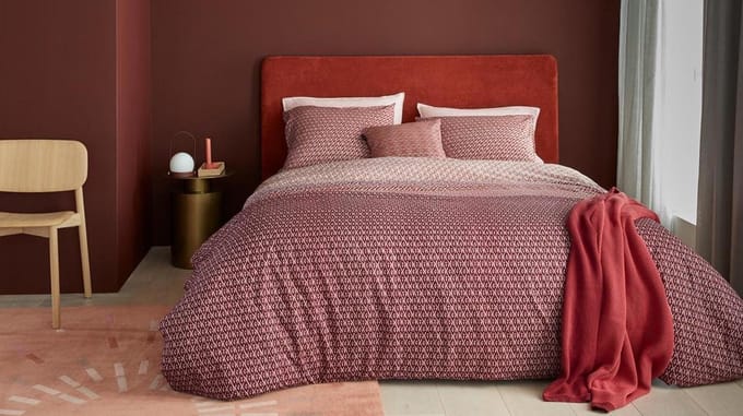 Beddinghouse Maudi Dekbedovertrek - eenpersoons - 140x200/220 cm - Rood