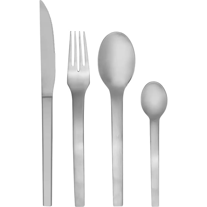 Geborsteld bestek Hubsch Interior Mano (x16)