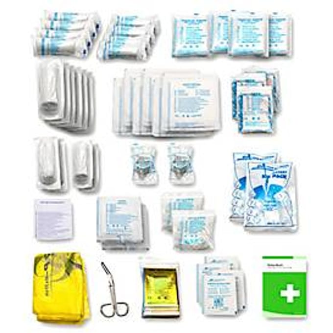 Eerste hulp navulset MedX5, 125 stuks, met inhoud volgens DIN 13169