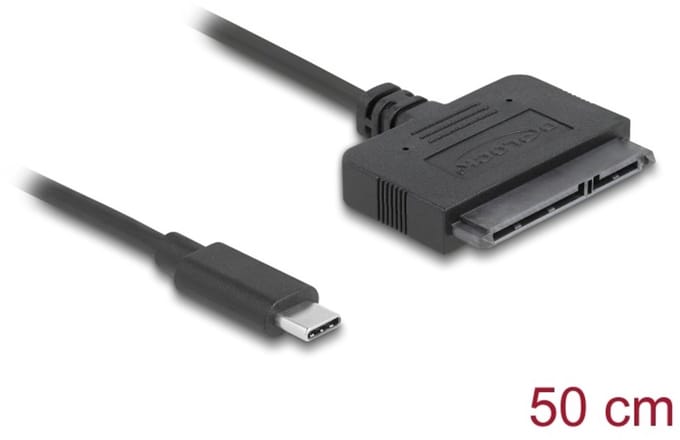 Delock USB Type-C™ Converter to 22 pin SATA 6 Gb/s
