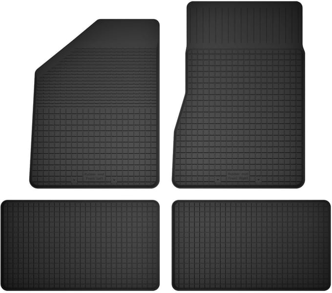 Wielganizator BasicProtect Serie - Universele Auto Rubbermatten - Renault Espace IV - 2002-2014 - Rant 1,5 cm