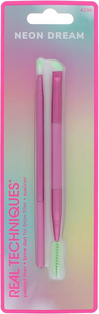 Real Techniques Neon Dream Painted Liner + Brow Duo Brush