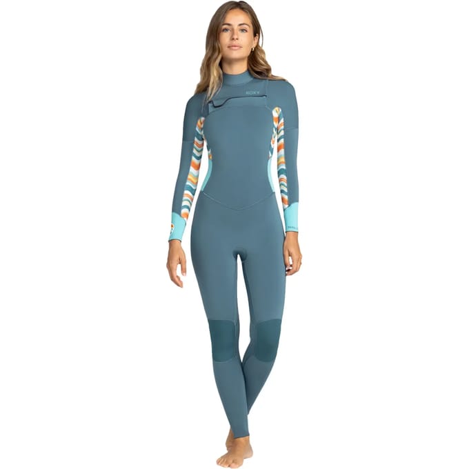 Vrouwen wetsuit Roxy Swell Series GBS 3.2 mm Front-Zip
