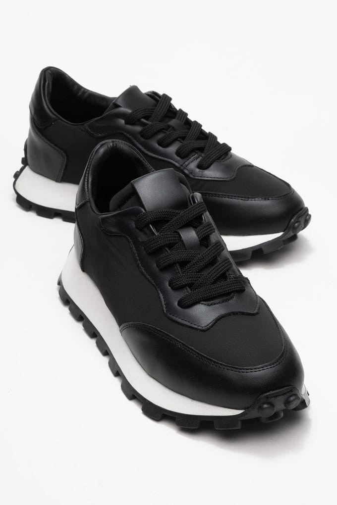 Amanda Leren Sneakers Dames