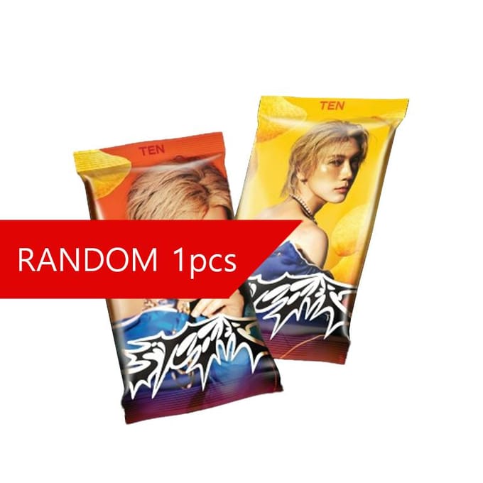 DIX (NCT) 2ème mini album STUNNER (QR Ver.)(Pack de collations Ver.) 1PCS red