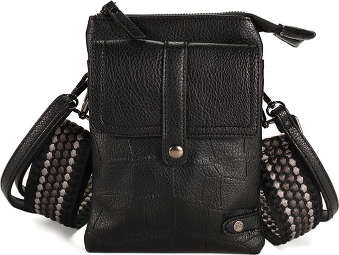 Black telefoon- en schoudertasje Tyler - OLT13425