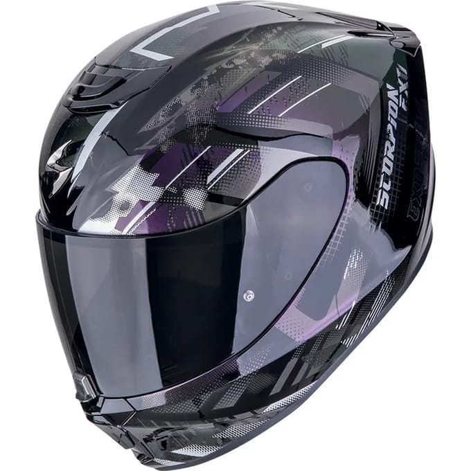 Scorpion Exo-391 Clutter black-chameleon - Integraalhelm - Maat M - Motorhelm - ECE 22-06 gekeurd