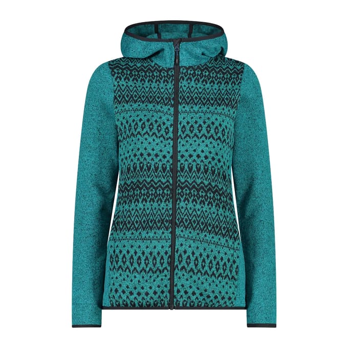 Dames fleece met capuchon CMP