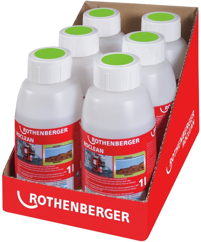 ROTHENBERGER ROCLEAN vloerverwarmingsreiniger (verpakking van 6) ...