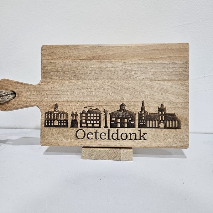 borrelplank beukenhout skyline Oeteldonk 34 cm