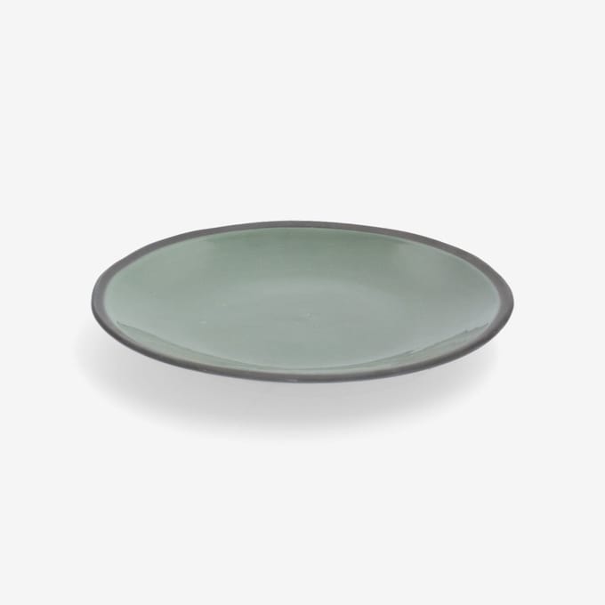 The Table Amsterdam Atelier Gebaksbord - Thyme - Ø16 cm - Groen