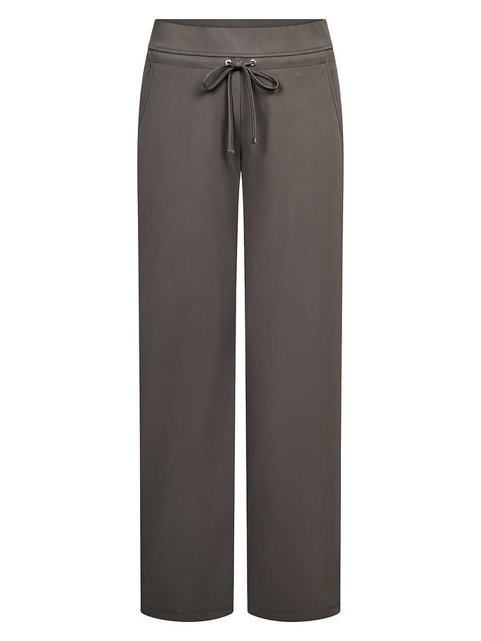 Broek model Candice Straight Van Raffaello Rossi groen
