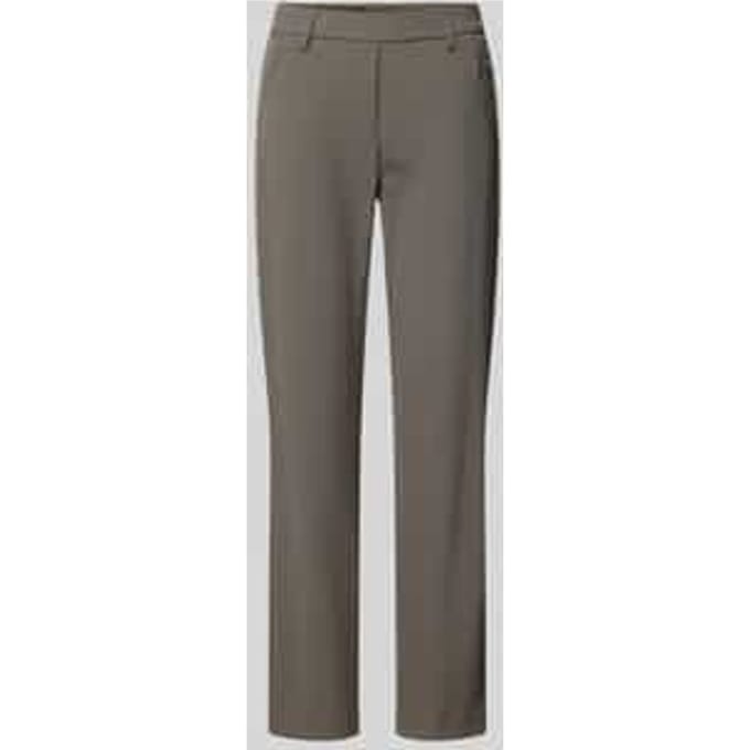 Regular fit stoffen broek met ritszakken, model 'Zene 57'