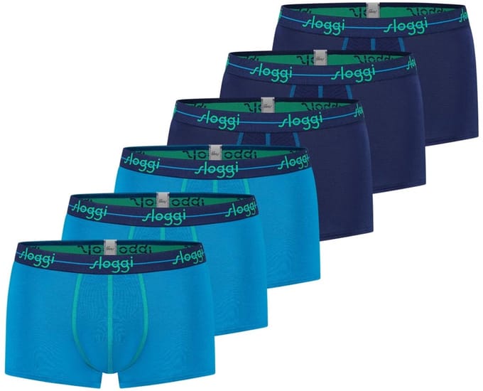 sloggi Heren hipster short / pant 6 pack Start