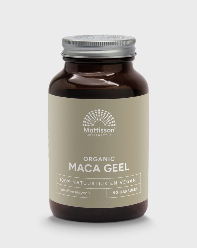 Mattisson - Biologische Maca 750mg - 90 Capsules