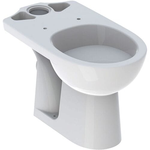 Geberit Renova pedestal WC for surface-mounted cistern, horizontal outlet 203820000