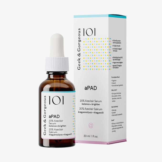 Geek & Gorgeous 101 Actieve stoffen aPAD-serum Tegen roodheid Unisex 30 ml
