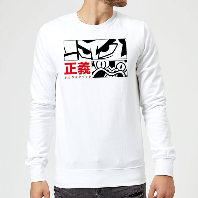 Samurai Jack Arch Nemesis Sweatshirt - White - S