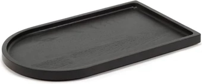 Serax Marie Michielssen La Mère dienblad 45x27cm carbonised ash zwart