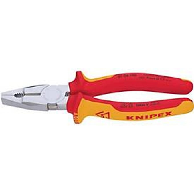 Knipex 01 06 190 VDE Combinatietang 190 mm DIN ISO 5746, DIN EN 60900
