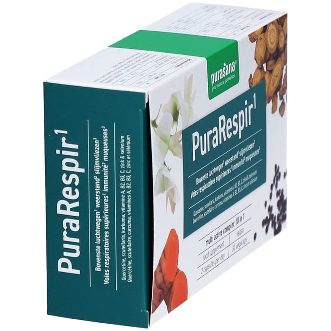 Purasana Purarespir 30 Vegetarische capsules