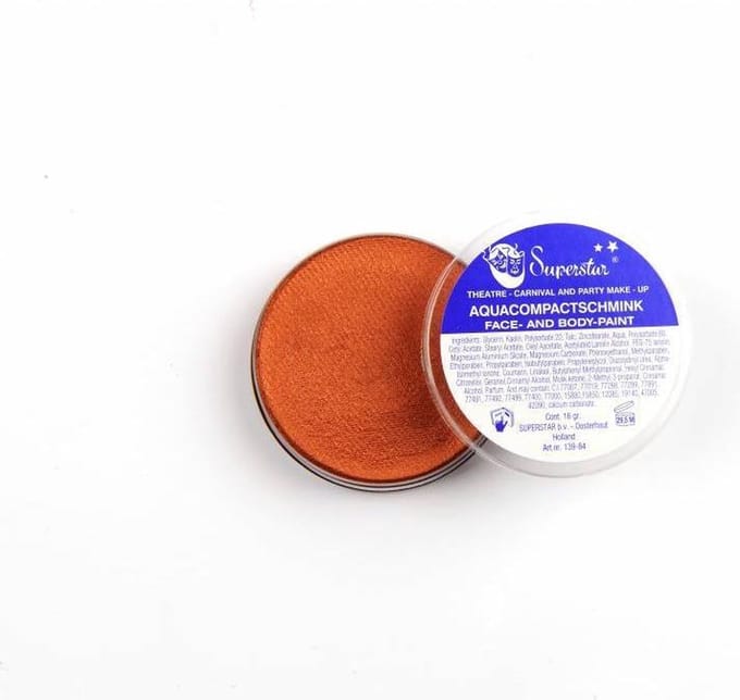 Aqua Face- And Body Paint 45 Gram Koper.