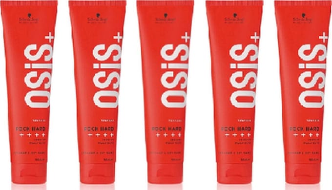 15x Schwarzkopf Osis Rock Hard Gel 150ml