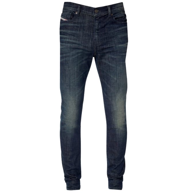 Diesel 1983 donkerblauwe denim skinny jeans