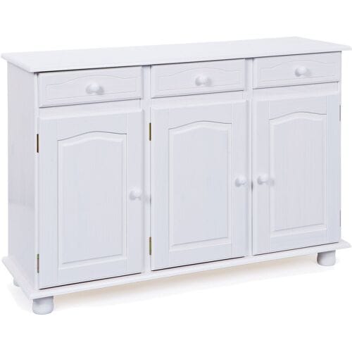 INTER LINK Commode (3-deurs, wit)