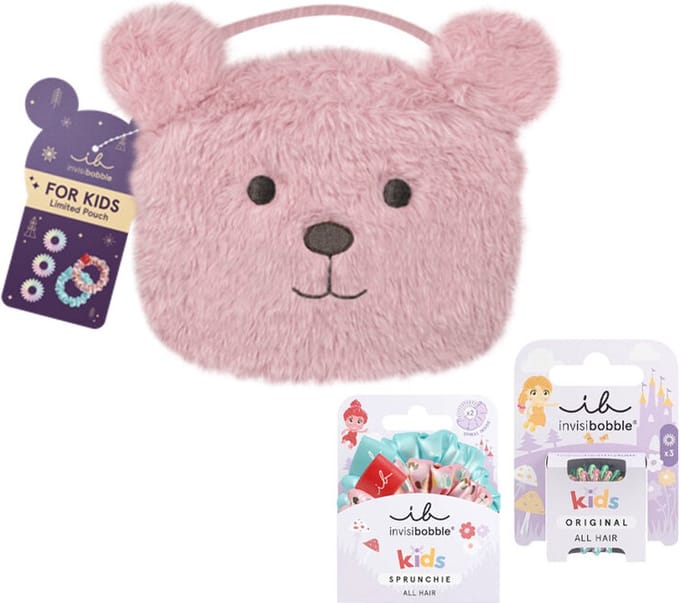 Invisibobble Kids PinkTeddy Kids set