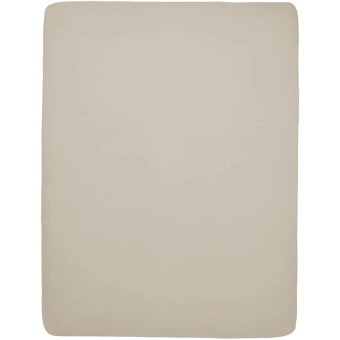 Meyco Baby Uni hoeslaken boxmatras - light grey - 75x95cm