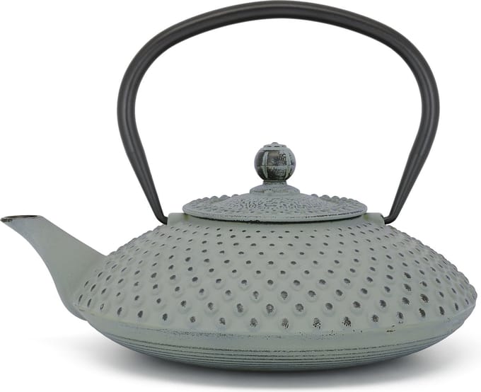 Bredemeijer - Theepot Xilin 1,25L gietijzer lichtgrijs