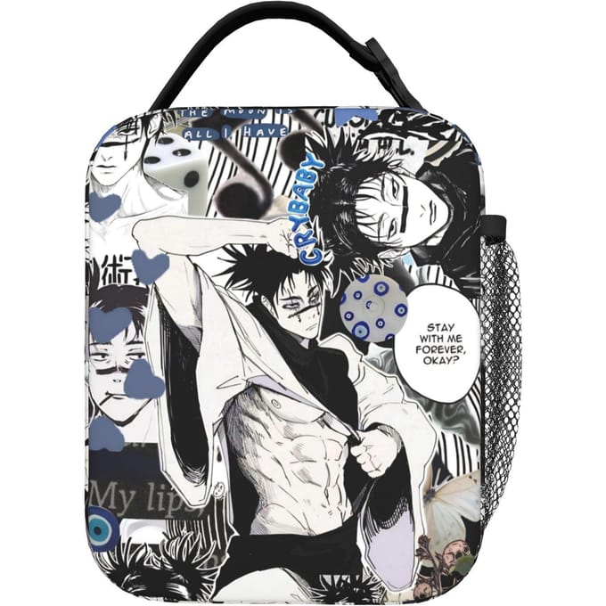 De Limitless Geïsoleerde Lunchtas Koeltas Herbruikbaar, Lunchcontainer Jujutsus Kaisens Anime Draagbare Lunchbox Tote One Size