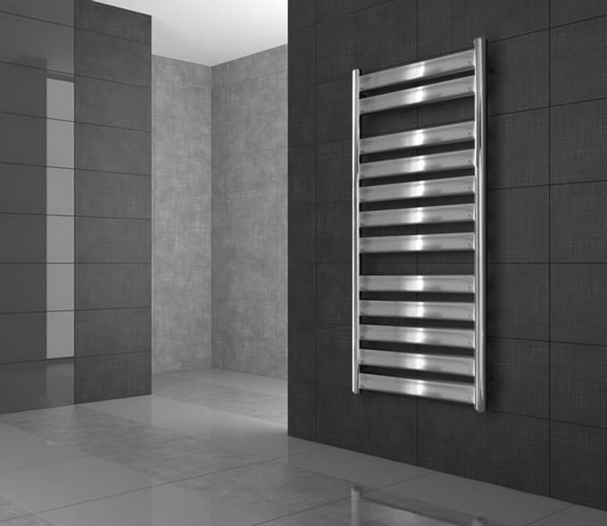 Badkamer radiator Tharr 500x950 mm Chroom