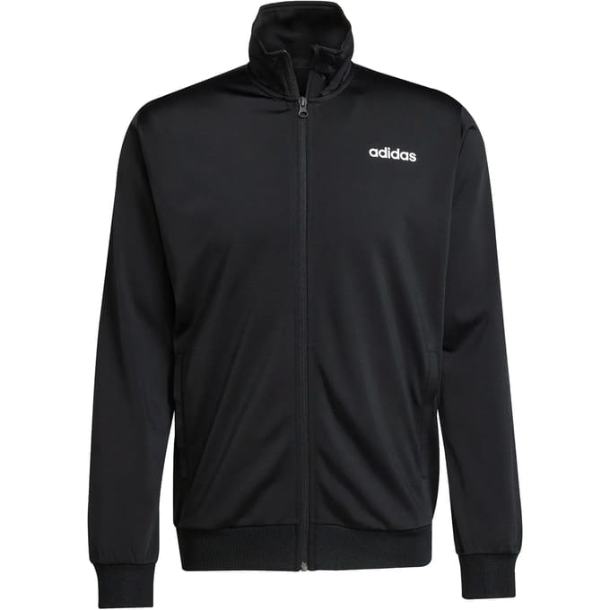 Adidas Linear Track Suit Trainingspakken Heren - Zwart - Maat L - Katoen Canvas