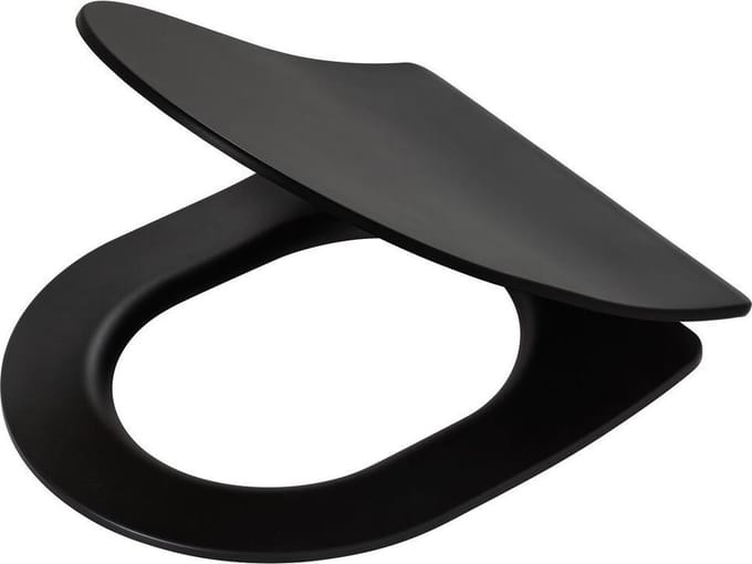 Tiger Wc-bril Tune - Duroplast - D-vorm - Softclose - Verstelbaar - Quick Release - Zwart